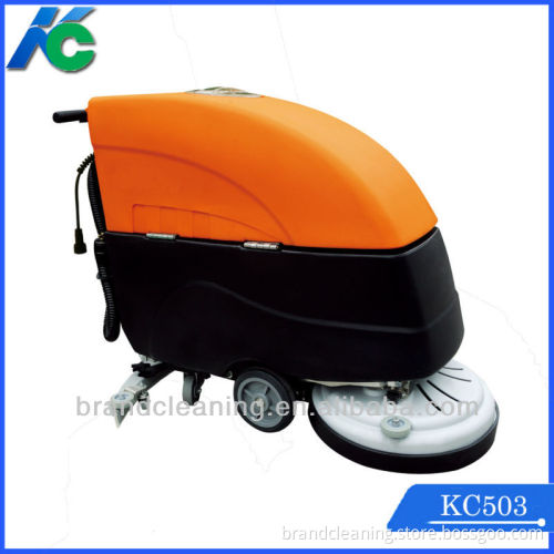 single brush multifunctional floor scrubbers with cable